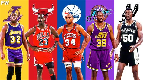 Ranking The 10 Greatest All-NBA First Teams In History - Fadeaway World