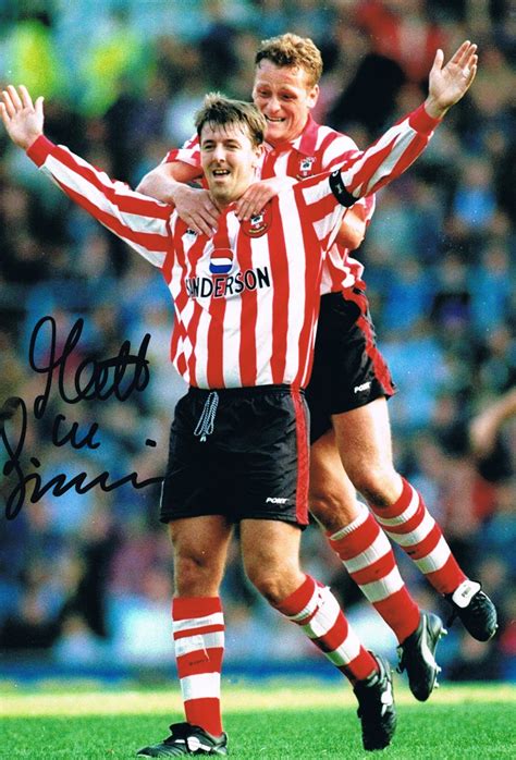 Signed Matthew Le Tissier Southampton Photo - Its Signed Memorabilia