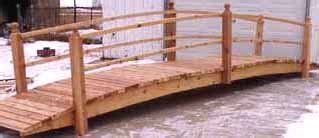 Arched Footbridge | Free Woodworking Project Plans | Backyard bridges, Garden bridge, Backyard ...