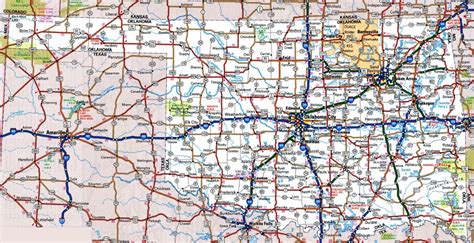 Road Map Of Oklahoma With Cities - Printable Map Of Oklahoma ...