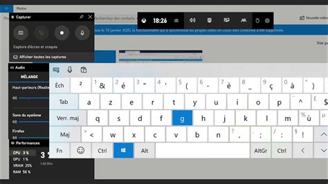 Comment faire une capture vidéo avec Windows 10 sans installer de ...