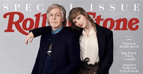 Taylor Swift and Paul McCartney Share Cozy Rolling Stone Conversation