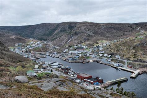 Aerial view of harbor stock image. Image of coastline - 9423983