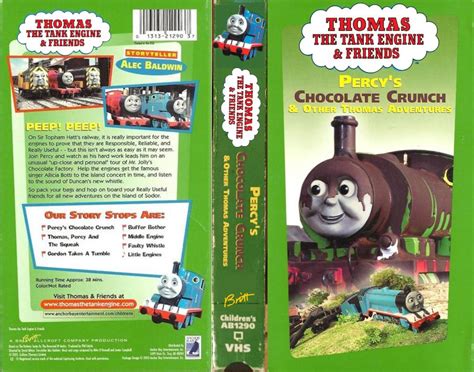 Thomas Friends DVD Percy's Chocolate Crunch And Adventures New Factory Sealed ...