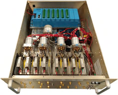 RF switch matrix assembly. Two units are currently under construction ...