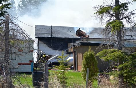 Fire destroys home west of Busby - Athabasca, Barrhead & Westlock News