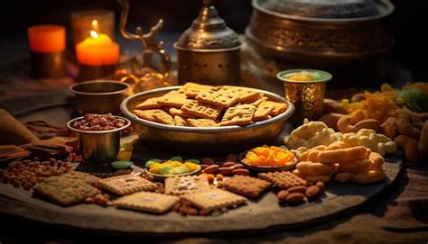 Premium Photo | Traditional Lohri sweets and snacks