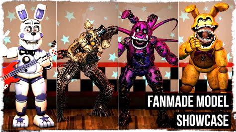 Fnaf Sfm Fanmade Model Showcase Part From Fnaf Models Sfm Watch My ...