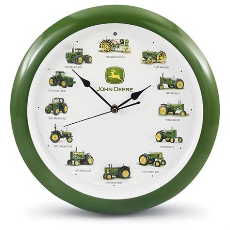 John Deere Tractor Clock - 208751, Clocks