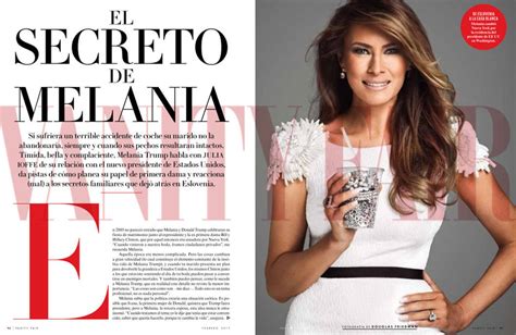 Melania Trump stars on the cover of ‘Vanity Fair’ Mexico - CELEBRITY