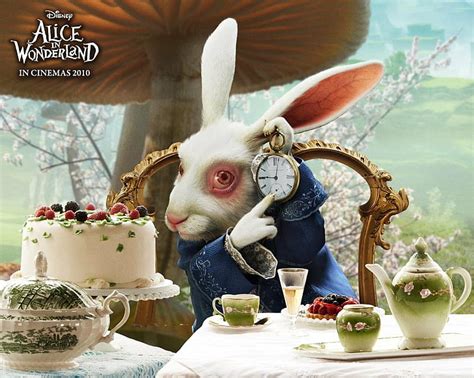 HD wallpaper: Movie, Alice in Wonderland (2010), White Rabbit (Alice in ...