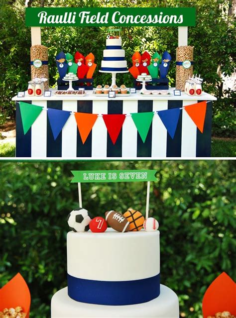 28+ Party Decorations Sports Theme, Important Inspiraton!