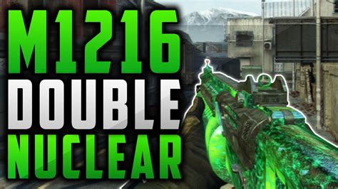 BO2: SICK M1216 SHOTGUN DOUBLE NUCLEAR! - Advanced Warfare?! (Shotgun ...