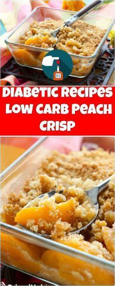 Diabetic Recipes: Diabetic Recipes | Low Carb Peach Crisp | Low carb ...