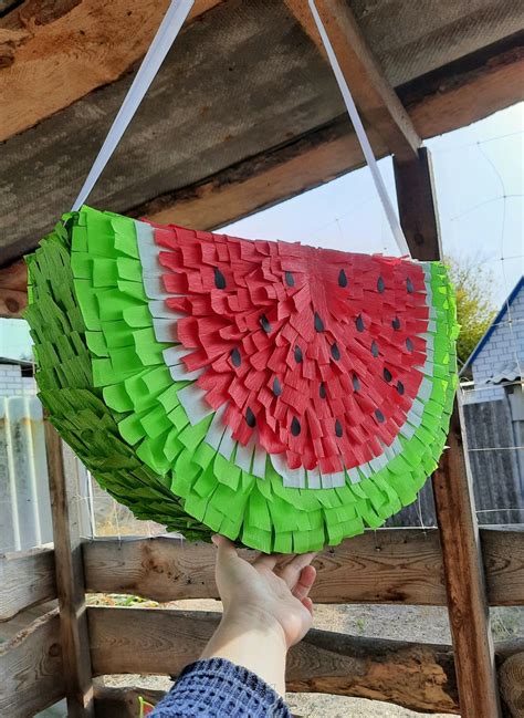 Пиньята Арбуз Pinata Watermelon | Sewing crafts tutorials, Piñata ideas, Sewing crafts