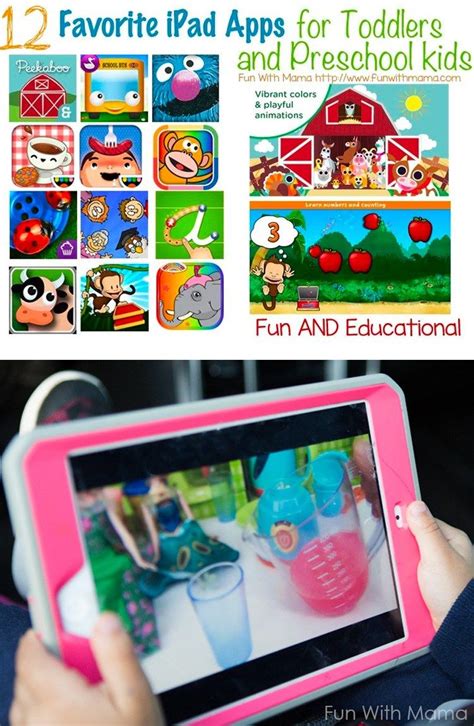 iPad For Kids: Favorite Educational Apps for toddlers preschoolers and 1, 2, 3, and 4 year olds ...