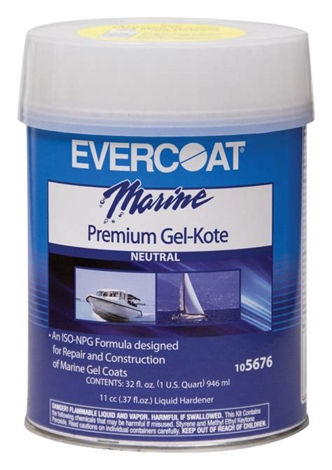 Evercoat Gel Coat Repair Kit 1 qt. - Walmart.com - Walmart.com