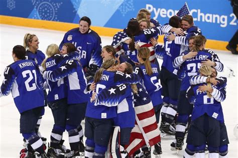 US Women’s Hockey Team Wins First Gold in 20 years at Olympic Games