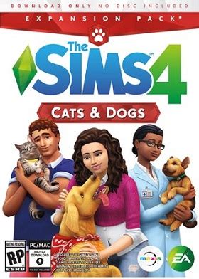 Buy The Sims 4 Cats & Dogs Expansion Pack DLC Cheap Origin Key Global ...