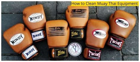 How to Clean Muay Thai Equipment - Nak Muay Wholesale