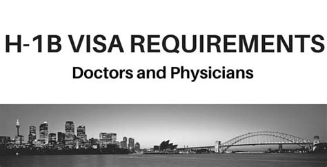 H-1B Visa for Doctors | Top Requirements for Foreign Physicians