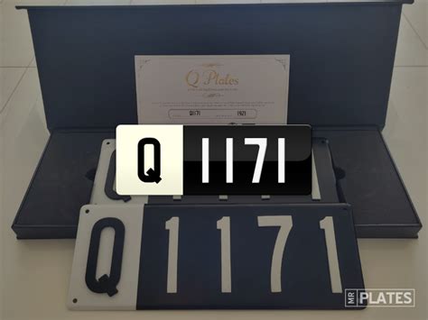 Q1171 (Rare Heritage Q Plate) Number Plates For Sale, QLD - MrPlates