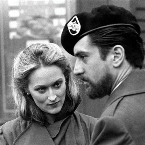 Kaos on Instagram: “Meryl Streep and Robert De Niro on the set of "The Deer Hunter" (1978 ...