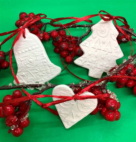 Christmas Clay Ornaments • Sugar-Sunshine-and-Flowers