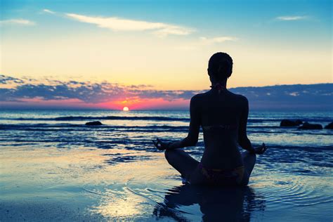 Meditation on the beach – Enlightened States