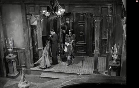 Inside the Munster House Screen Shots of All Interiors and Every Room: Front Hallway and ...