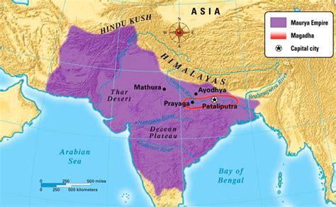 The Mauryan Empire (321 -185 B.C.E) | Indian history facts, Ancient indian history, Asian history