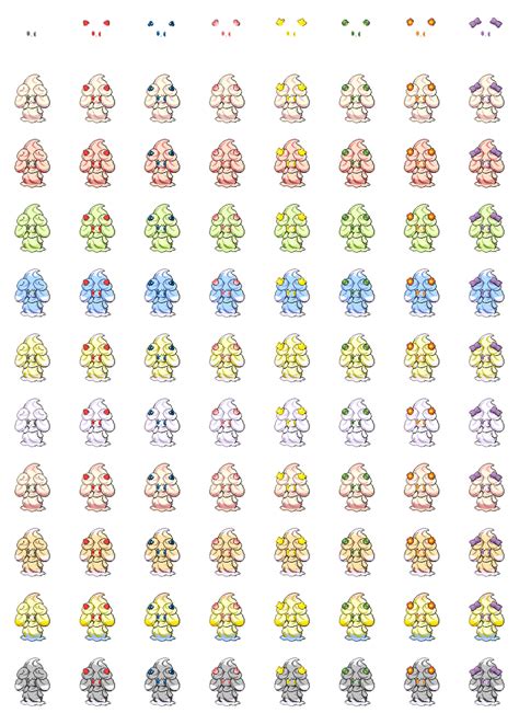 Alcremie Forms - TRULY COMPLETE ZIP by ProfessorVermo on DeviantArt