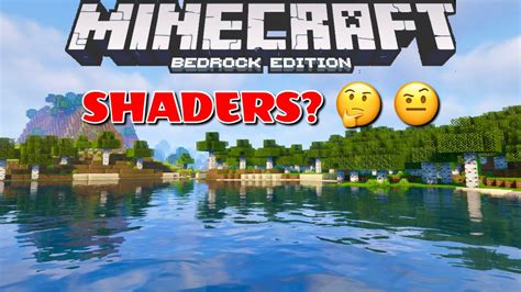 Minecraft Render Dragon Shaders (Windows 10, Consoles) - YouTube