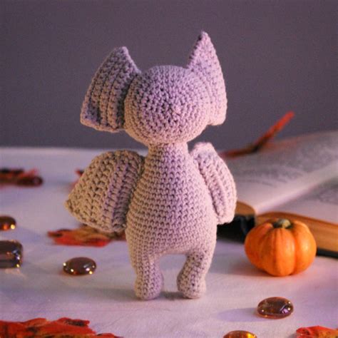 Crochet bat plush amigurumi pattern, Halloween doll decorati - Inspire ...