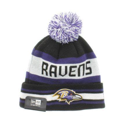 New Era NFL Baltimore Ravens Beanie With Pom Jake Knit Hat Purple ...