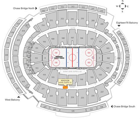 Ny Rangers Stadium Seating Chart | Elcho Table