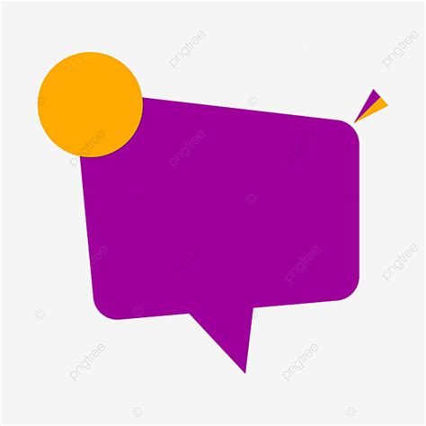 Purple Box Clipart Transparent Background, Yellow And Purple Creative Text Box Png, Empty Shape ...