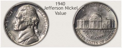 1940 Nickel Value | Discover Their Worth