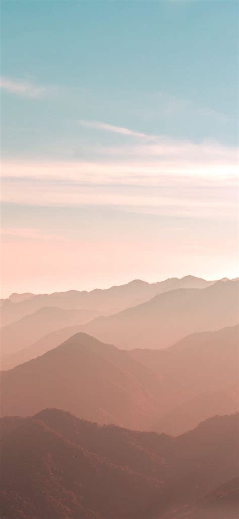 Early Morning Mountains Scenery : r/iWallpaper