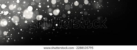 Realistic White Bokeh Light Effect Isolated Stock Vector (Royalty Free) 2288135795 | Shutterstock