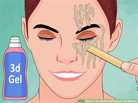How to Do Melted Face Costume Makeup (with Pictures) - wikiHow