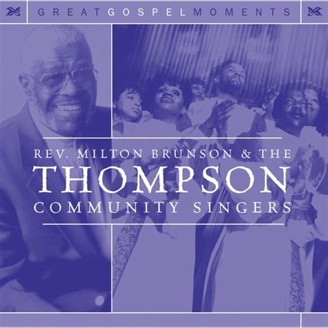 In My Name by Rev. Milton Brunson & The Thompson Community Singers ...