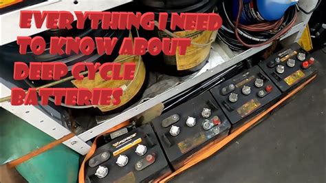 Deep Cycle Batteries Maintenance And Testing - YouTube