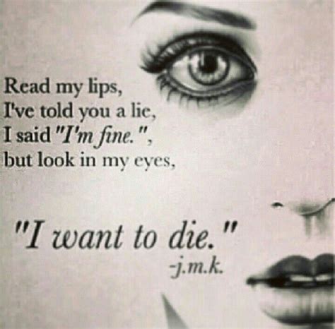 I Just Wanna Die Quotes Depression. QuotesGram