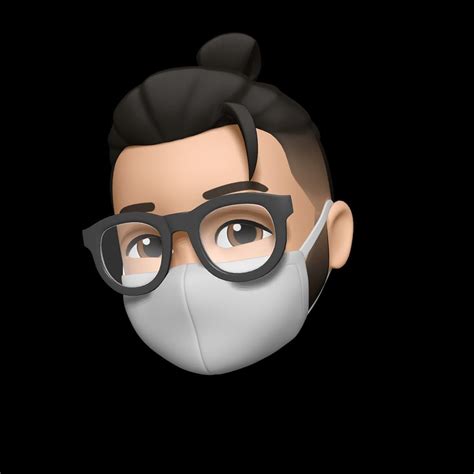 Hình nền Memoji black background với độ sắc nét cao