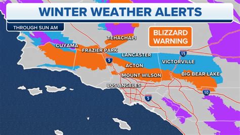 West hit by winter storm as California sees rare blizzard warning | Fox ...