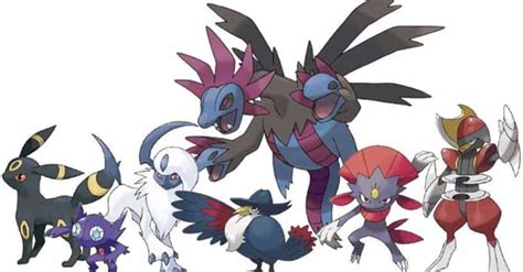 Best Dark Pokemon List | Greatest Dark Type Pokemon List From Every ...