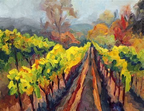 Vineyard Painting at PaintingValley.com | Explore collection of ...