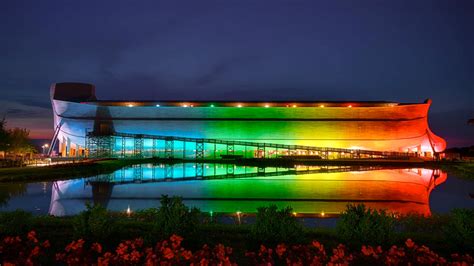 New Noah's Ark Lights: 'Christians Need to Take Back the Rainbow' | CBN ...