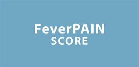 FeverPAIN Score Calculator